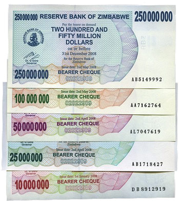 津巴布韦货币鉴赏 - 3